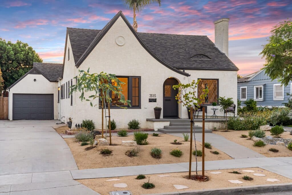 exterior of long beach real estate photography
