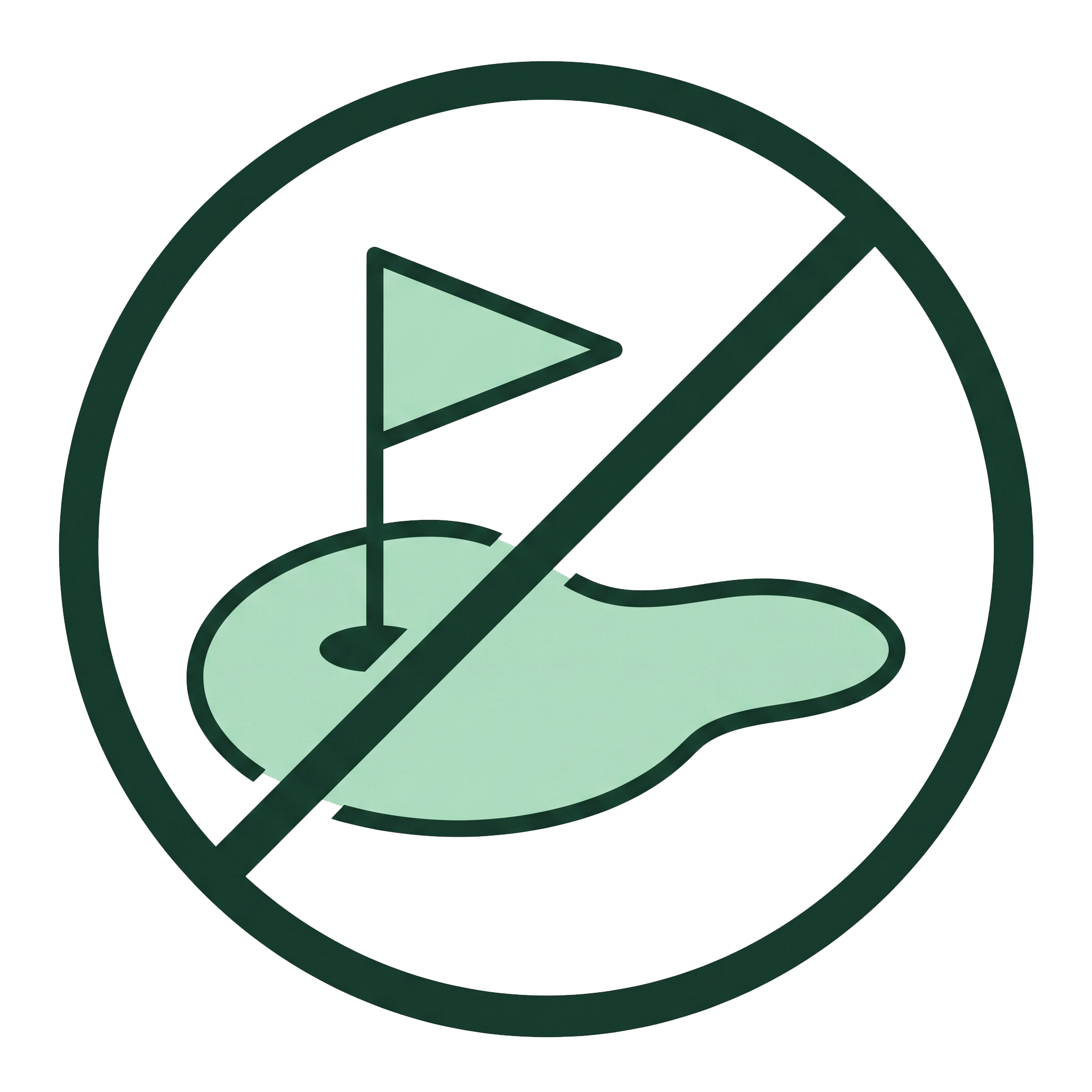 Blocked tee times icon